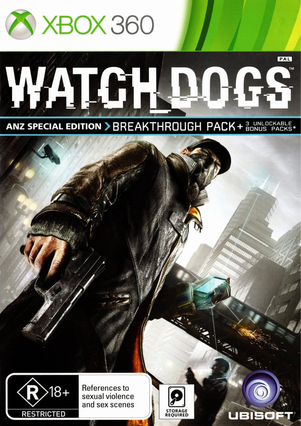 Watch Dog: ANZ Special Edition - Xbox 360 - Super Retro