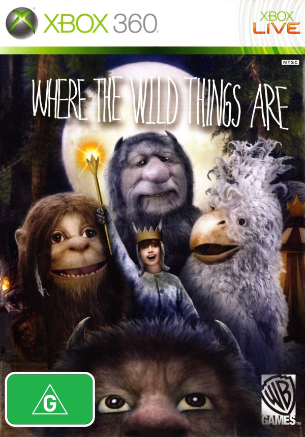 Where The Wild Things Are - Xbox 360 - Super Retro