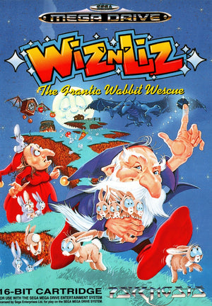 Wiz ‘n’ Liz: The Frantic Wabbit Wescue - Mega Drive - Super Retro