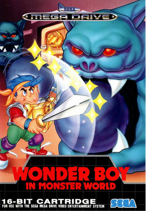Wonder Boy in Monster World - Mega Drive - Super Retro