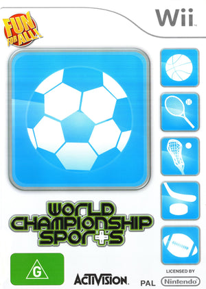 World Championship Sports - Wii - Super Retro