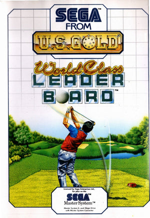 World Class Leader Board - Master System - Super Retro