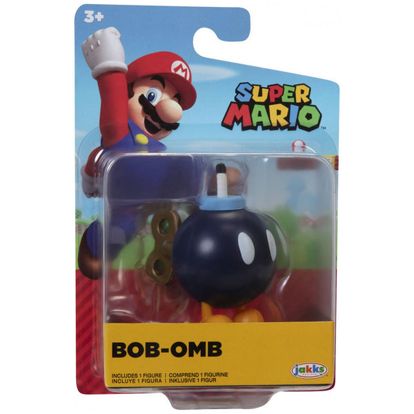 World of Nintendo 2.5" Figure - Bob-Omb - Super Retro