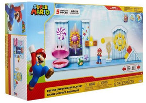 World of Nintendo Deluxe Underwater Playset - Super Retro