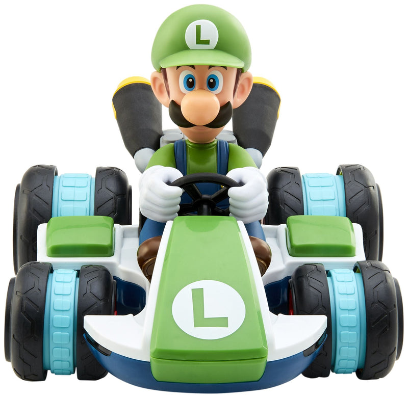 World of Nintendo Luigi Kart Mini RC Racer - Super Retro