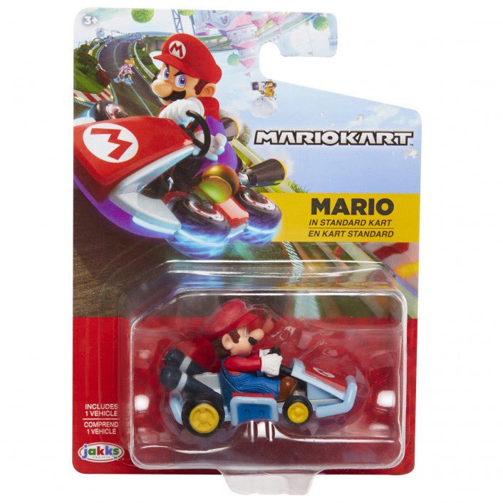 World of Nintendo Mario Kart Figure - Mario - Super Retro