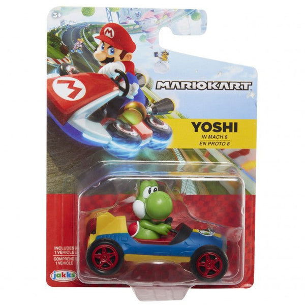 World of Nintendo Mario Kart Figure - Yoshi - Super Retro