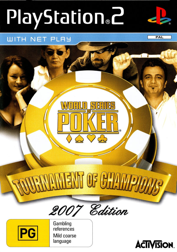 World Series of Poker: Tournament of Champions 2007 Edition - PS2 - Super Retro