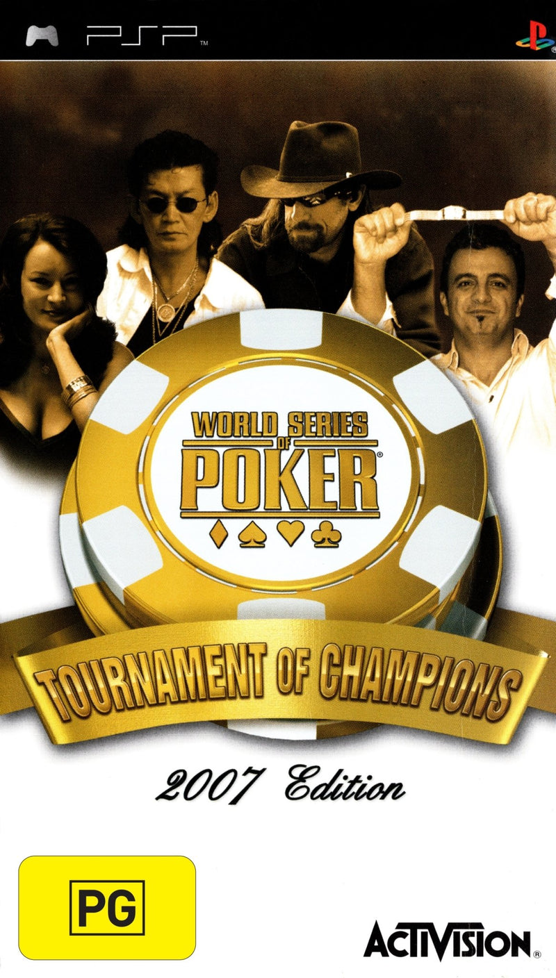 World Series of Poker: Tournament of Champions 2007 Edition - PSP - Super Retro