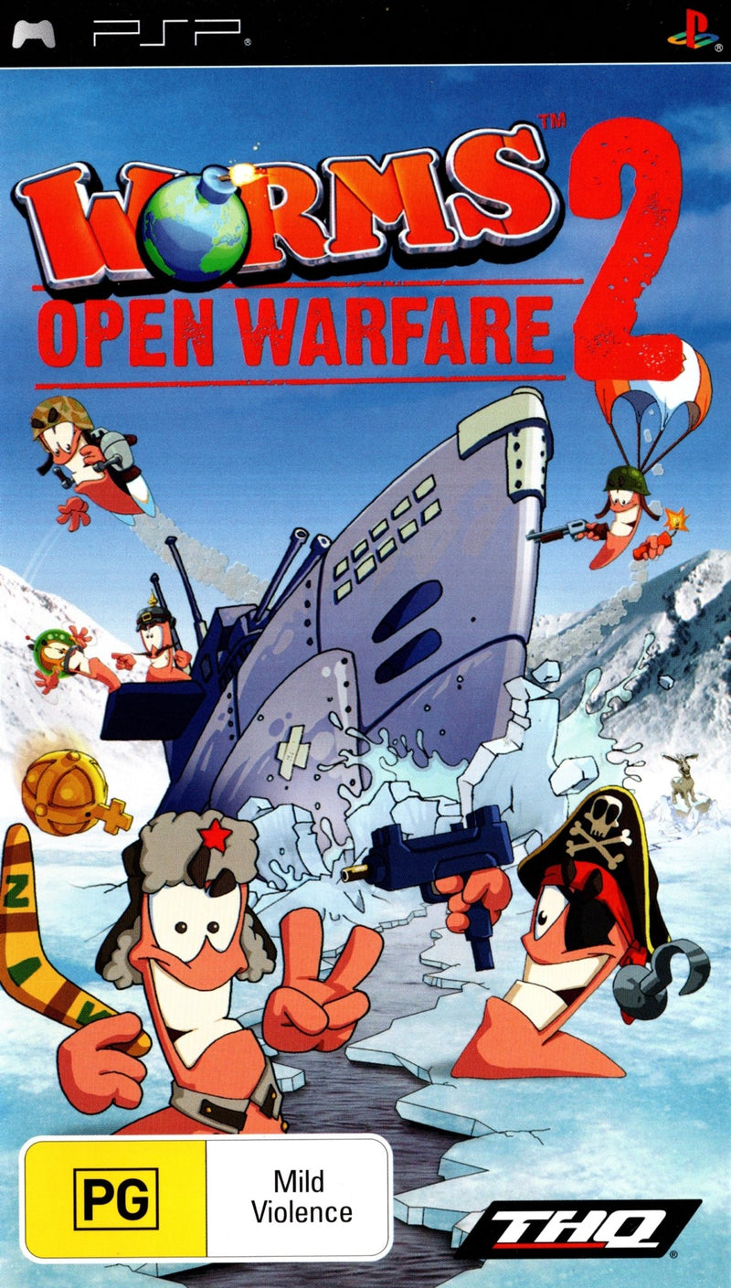 Worms: Open Warfare 2 - PSP - Super Retro