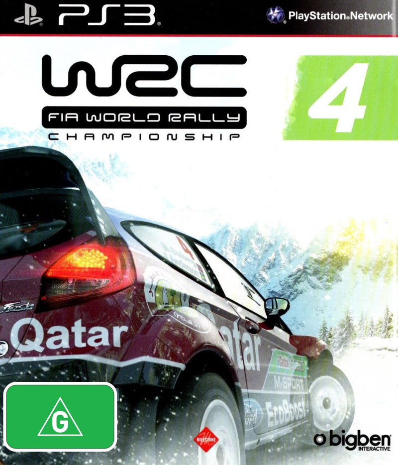 WRC FIA World Rally Champion 4 - PS3 - Super Retro
