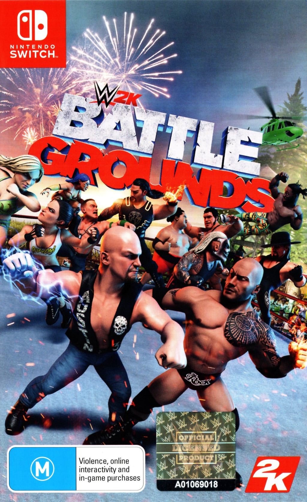 WWE 2K Battlegrounds - Switch - Super Retro - Nintendo Switch