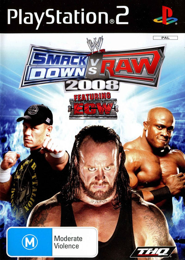 WWE: Smackdown vs. Raw 2008 - PS2 - Super Retro