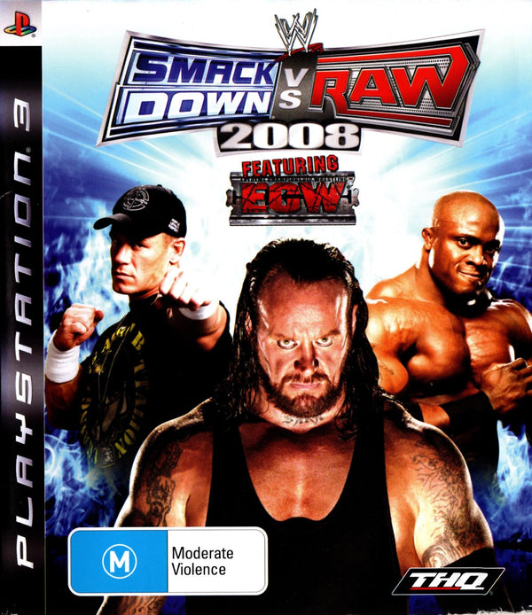 WWE: SmackDown vs. Raw 2008 - PS3 - Super Retro