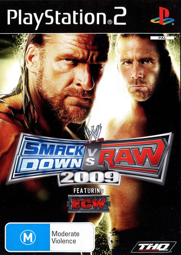 WWE: SmackDown vs. Raw 2009 - PS2 - Super Retro