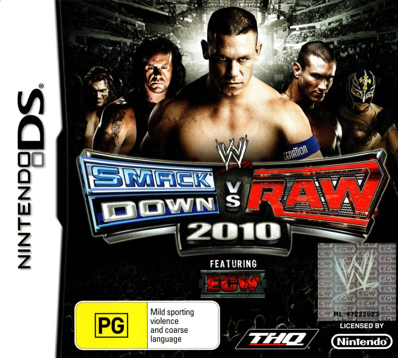 WWE: SmackDown vs. Raw 2010 - DS - Super Retro