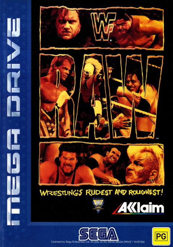 WWF Raw - Mega Drive - Super Retro