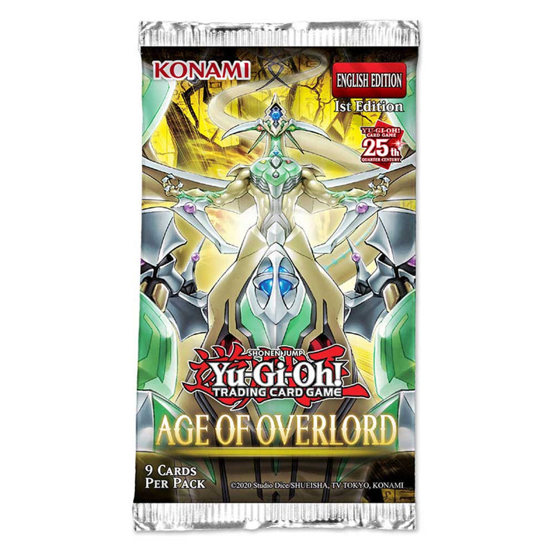 Yu-Gi-Oh! TCG Age of Overlord Booster Pack - Super Retro