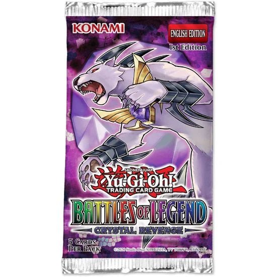 Yu-Gi-Oh! TCG Battles of Legends: Crystal Revenge Booster Pack - Super Retro