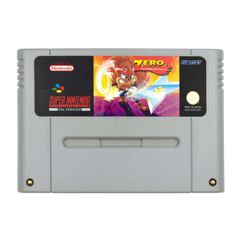 Zero the Kamikaze Squirrel - SNES - Super Retro